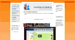 Desktop Screenshot of incredimail.mailhilfe.de